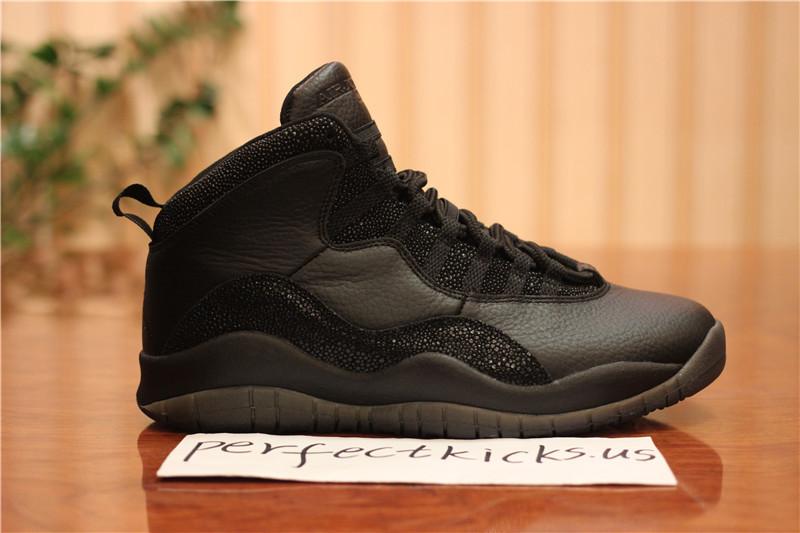 Authentic Air Jordan X Ovo black best version